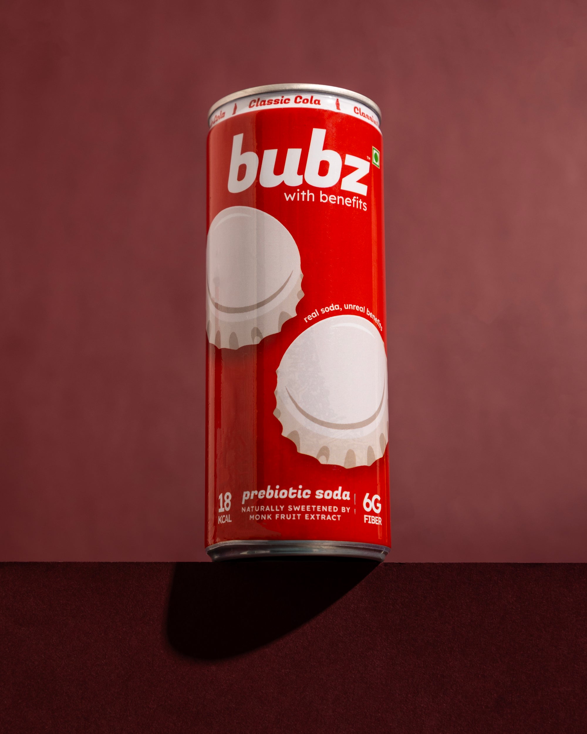 Bubz Classic Cola Prebiotic Soda