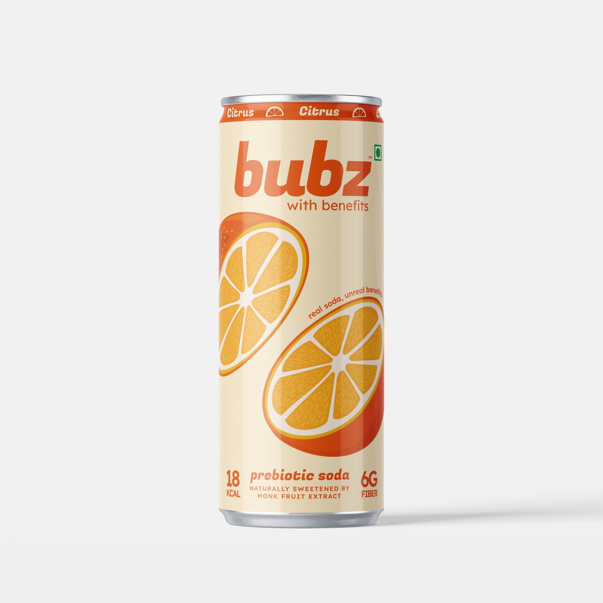 Bubz Citrus Prebiotic Soda
