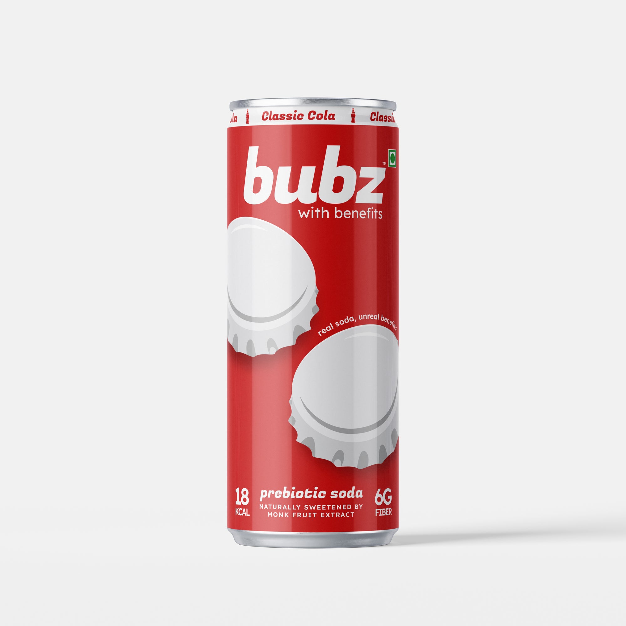 Bubz Classic Cola Prebiotic Soda