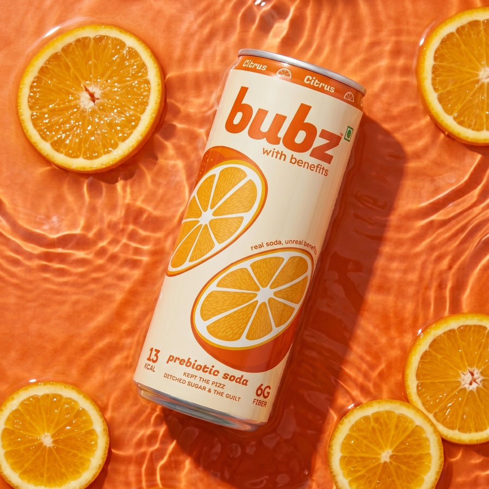 Bubz Citrus Prebiotic Soda