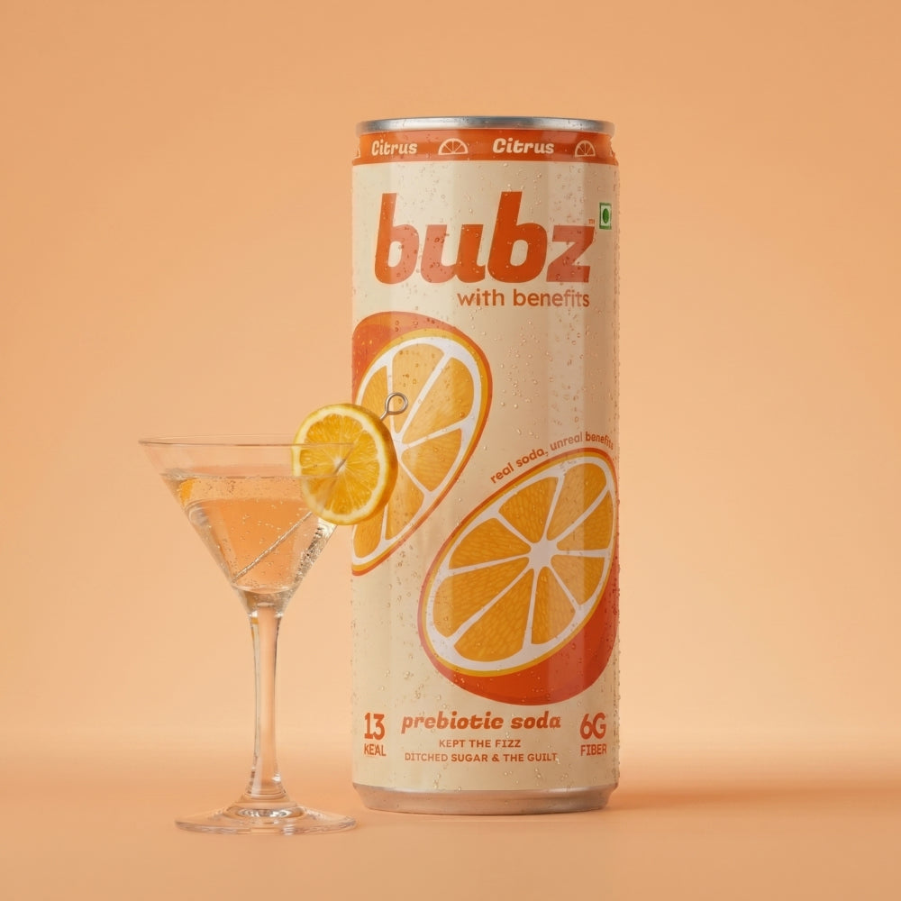 Bubz Citrus Prebiotic Soda