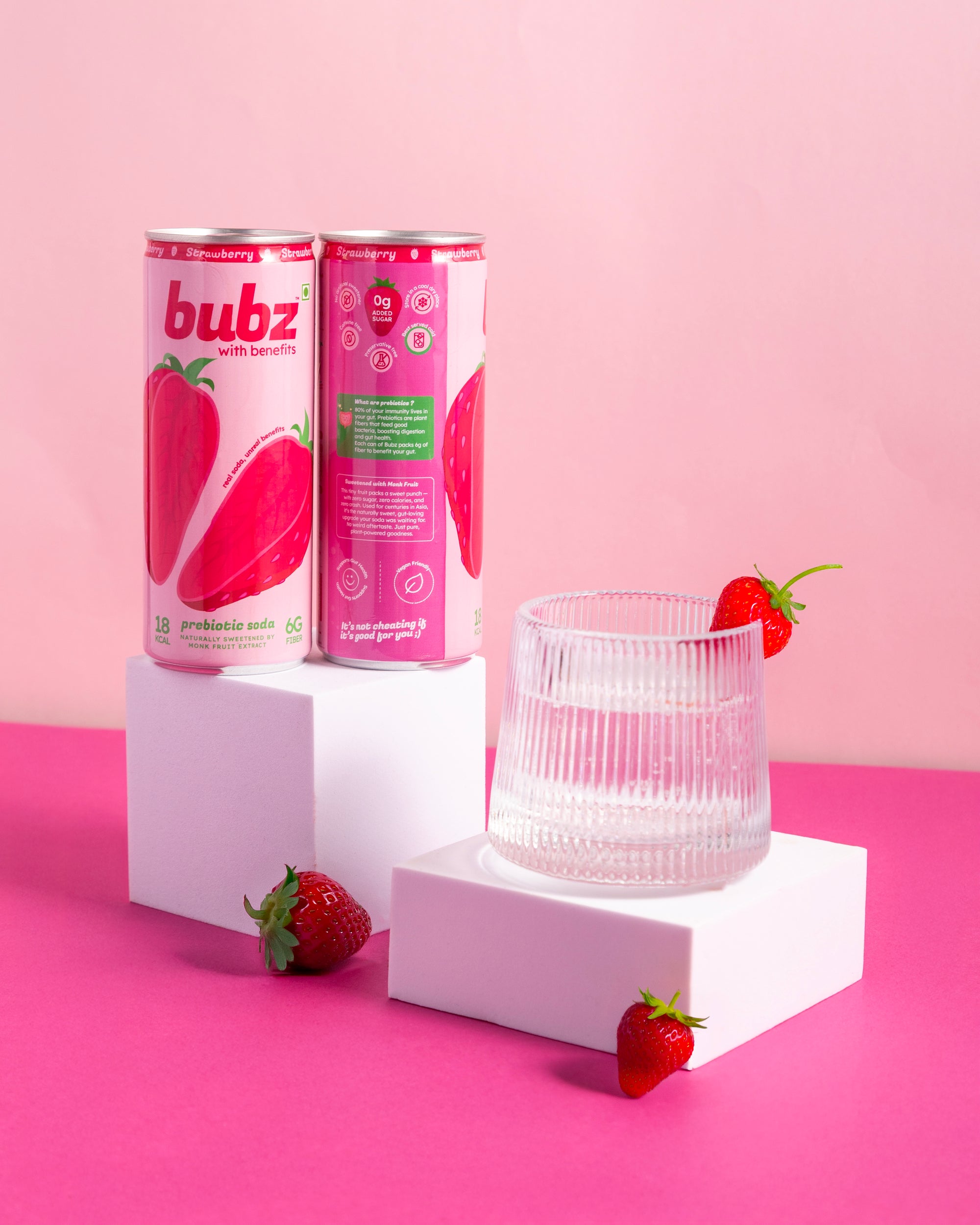 Bubz Prebiotic Soda Variety Pack