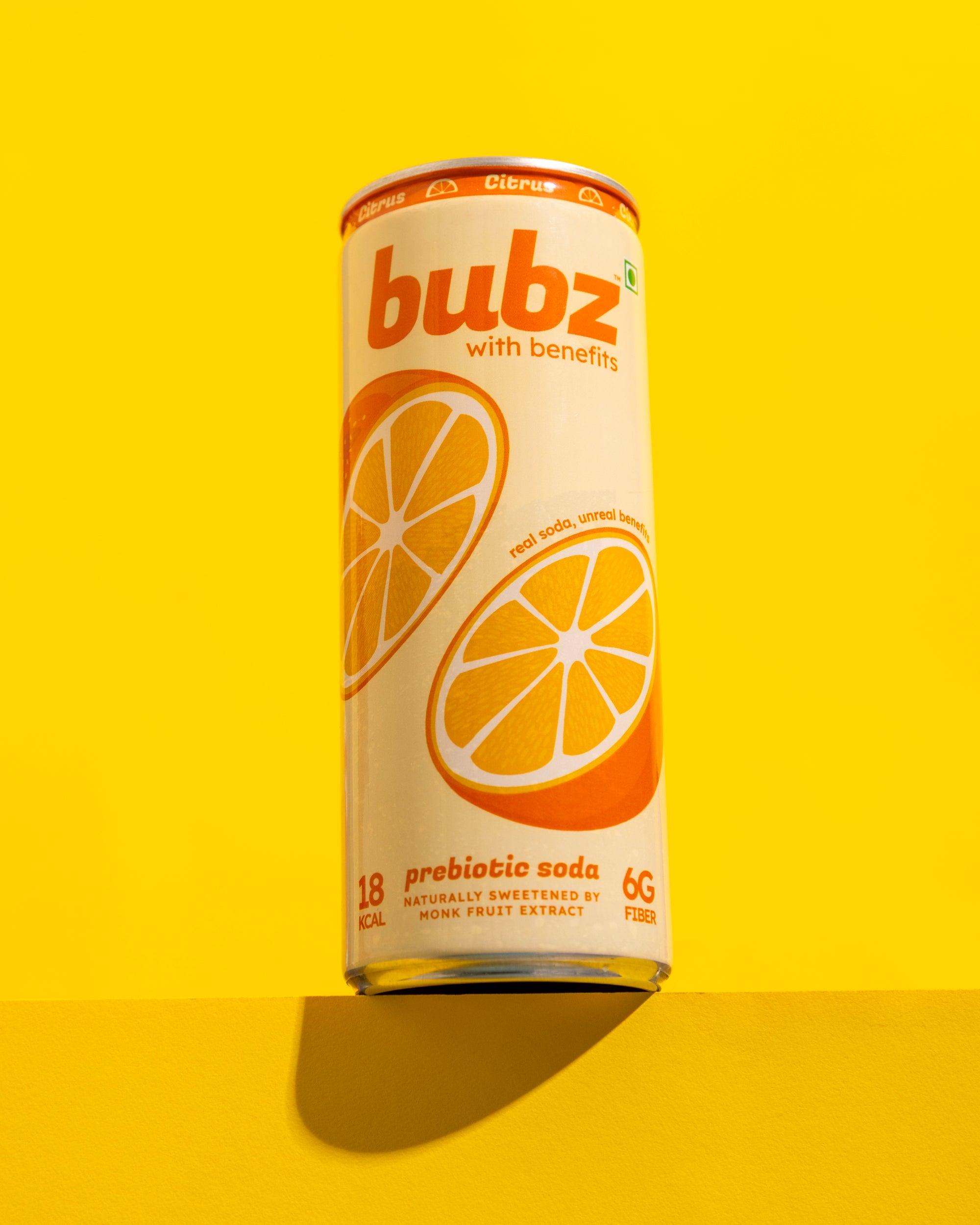 Bubz Citrus Prebiotic Soda