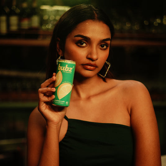 Bubz Lemon Lime Prebiotic Soda