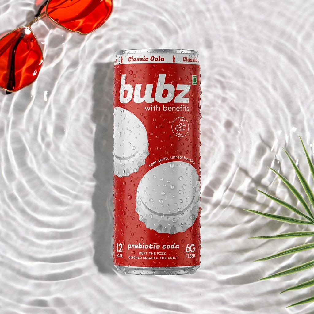Bubz Classic Cola Prebiotic Soda