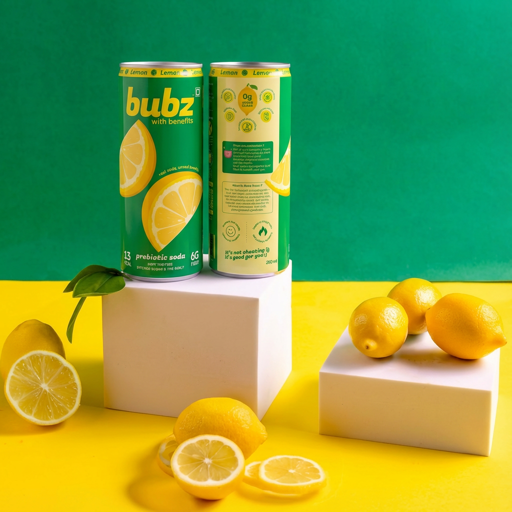 Bubz Prebiotic Soda Variety Pack