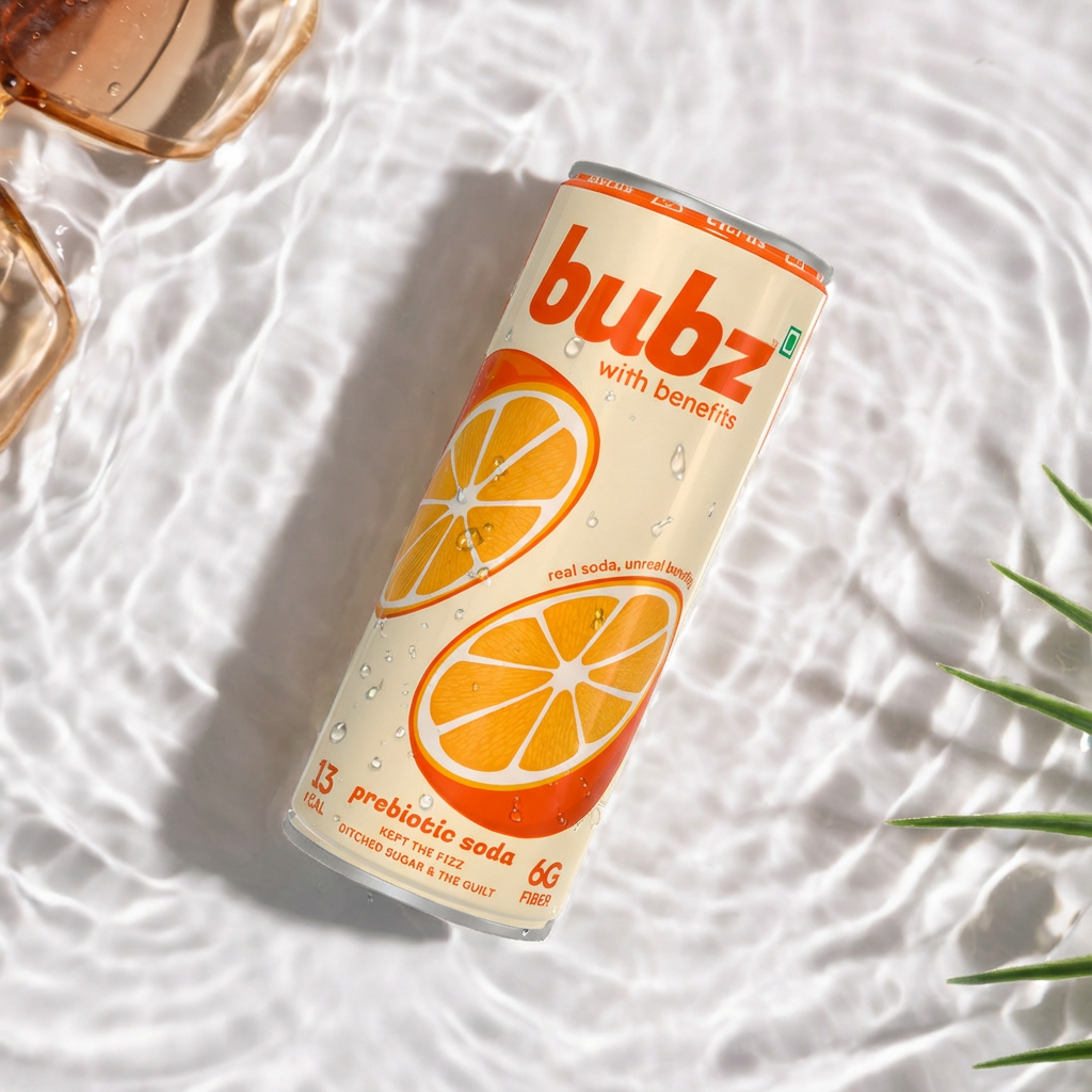 Bubz Citrus Prebiotic Soda