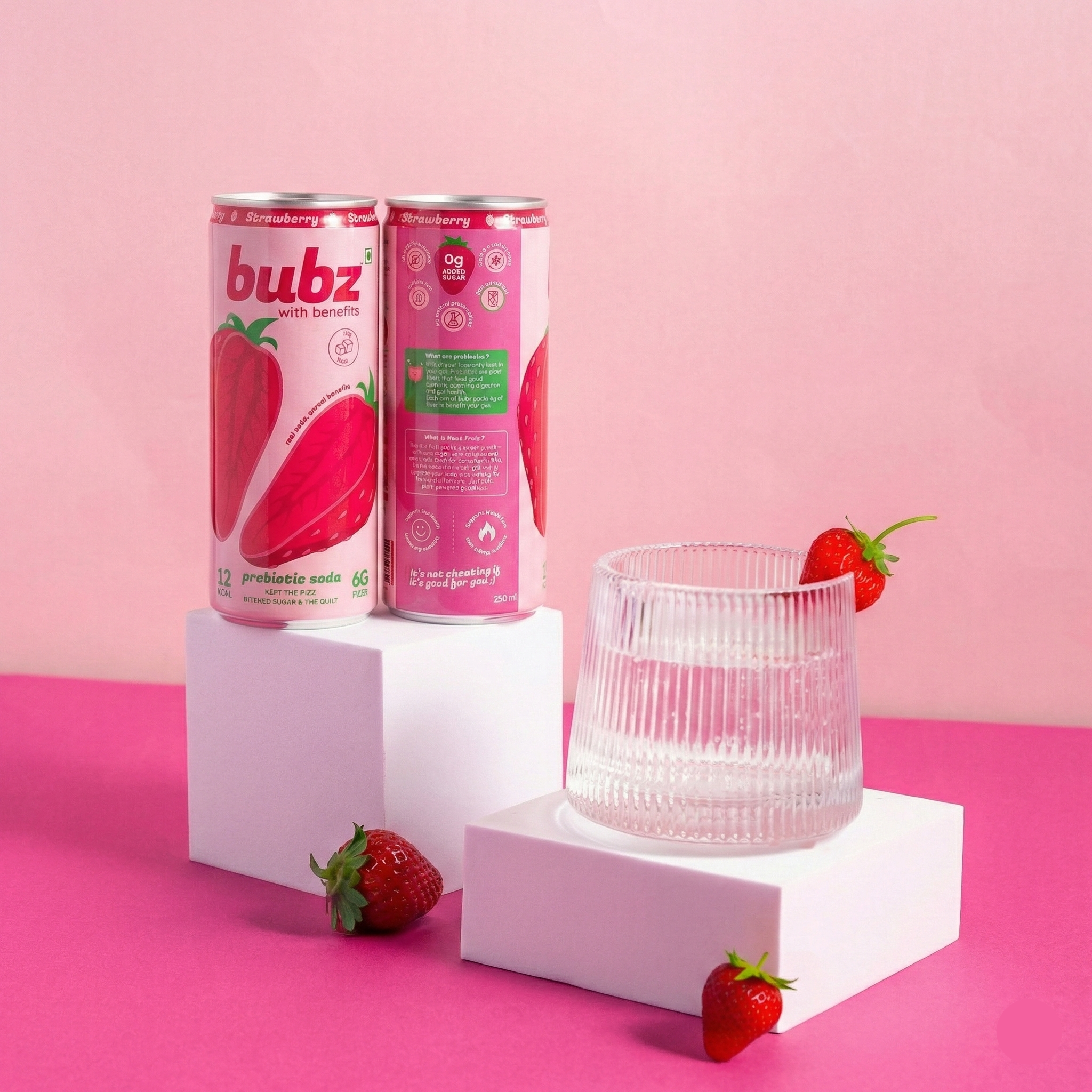 Bubz Prebiotic Soda Variety Pack