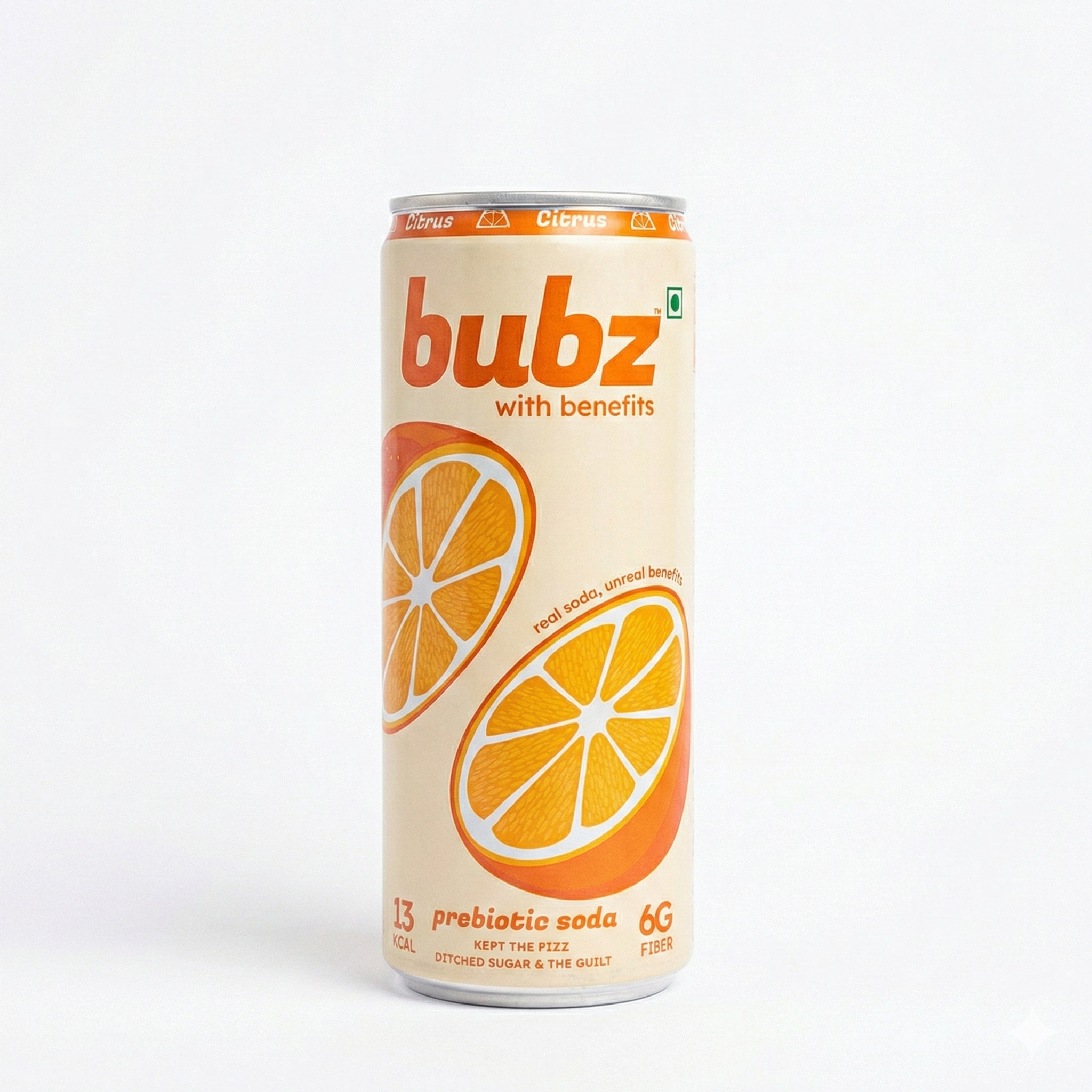 Bubz Citrus Prebiotic Soda