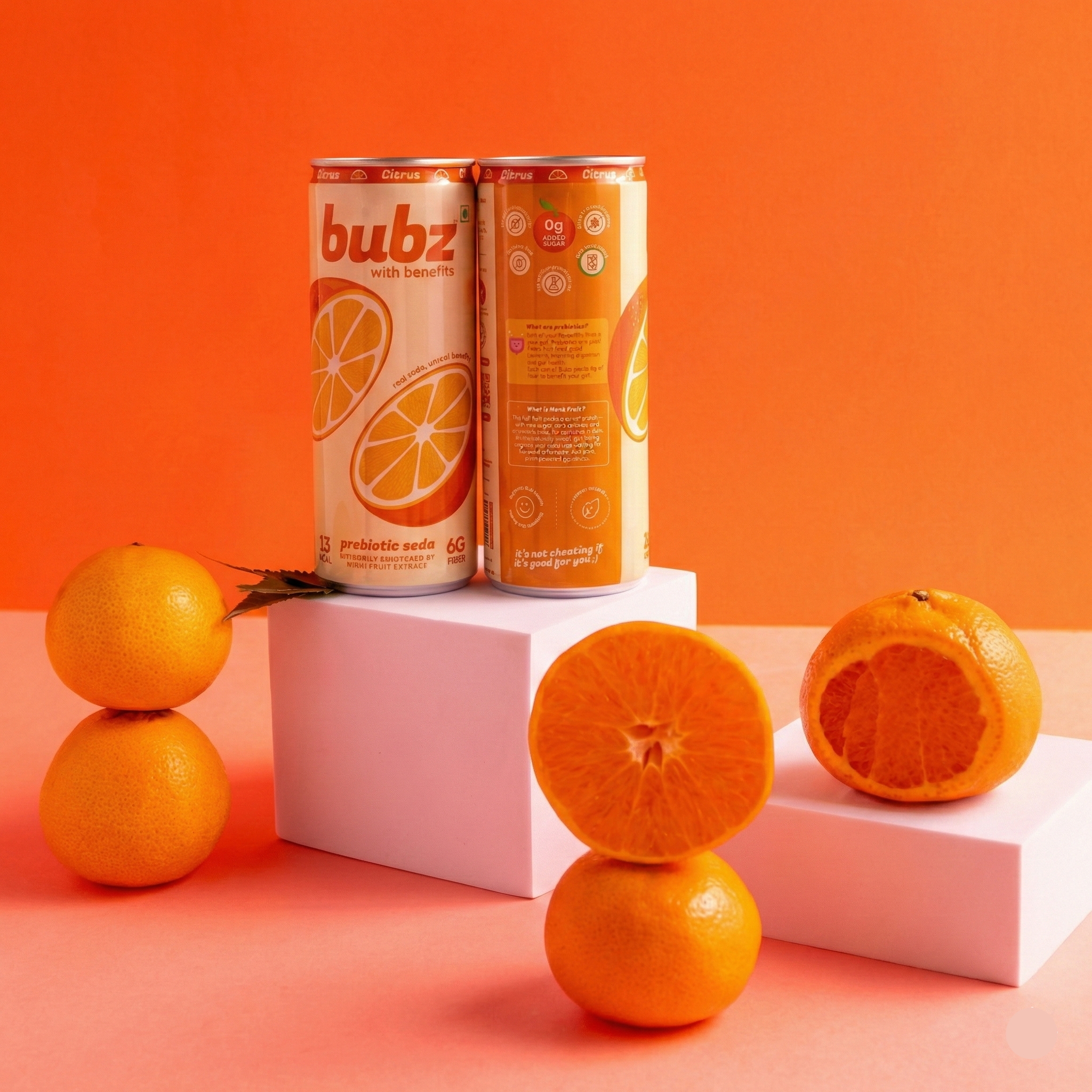 Bubz Prebiotic Soda Variety Pack