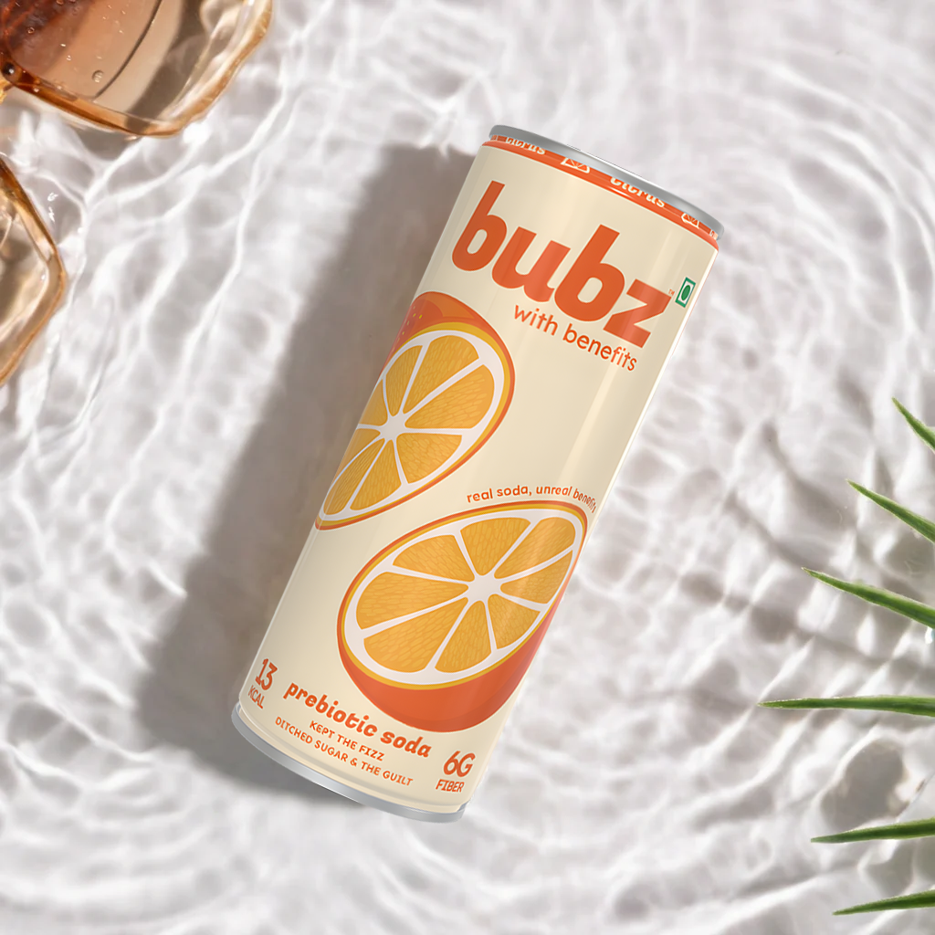 Bubz Citrus Prebiotic Soda