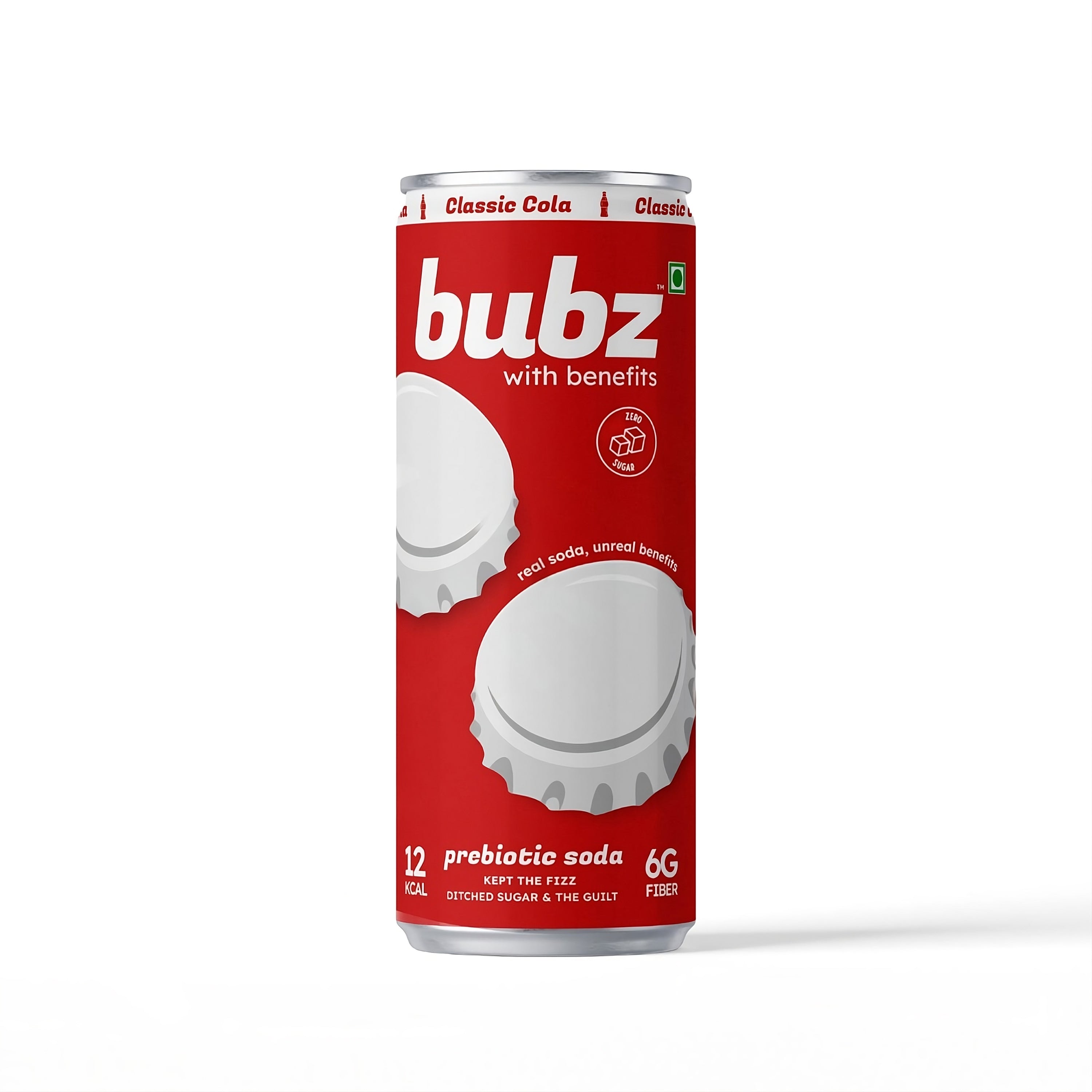 Bubz Classic Cola Prebiotic Soda