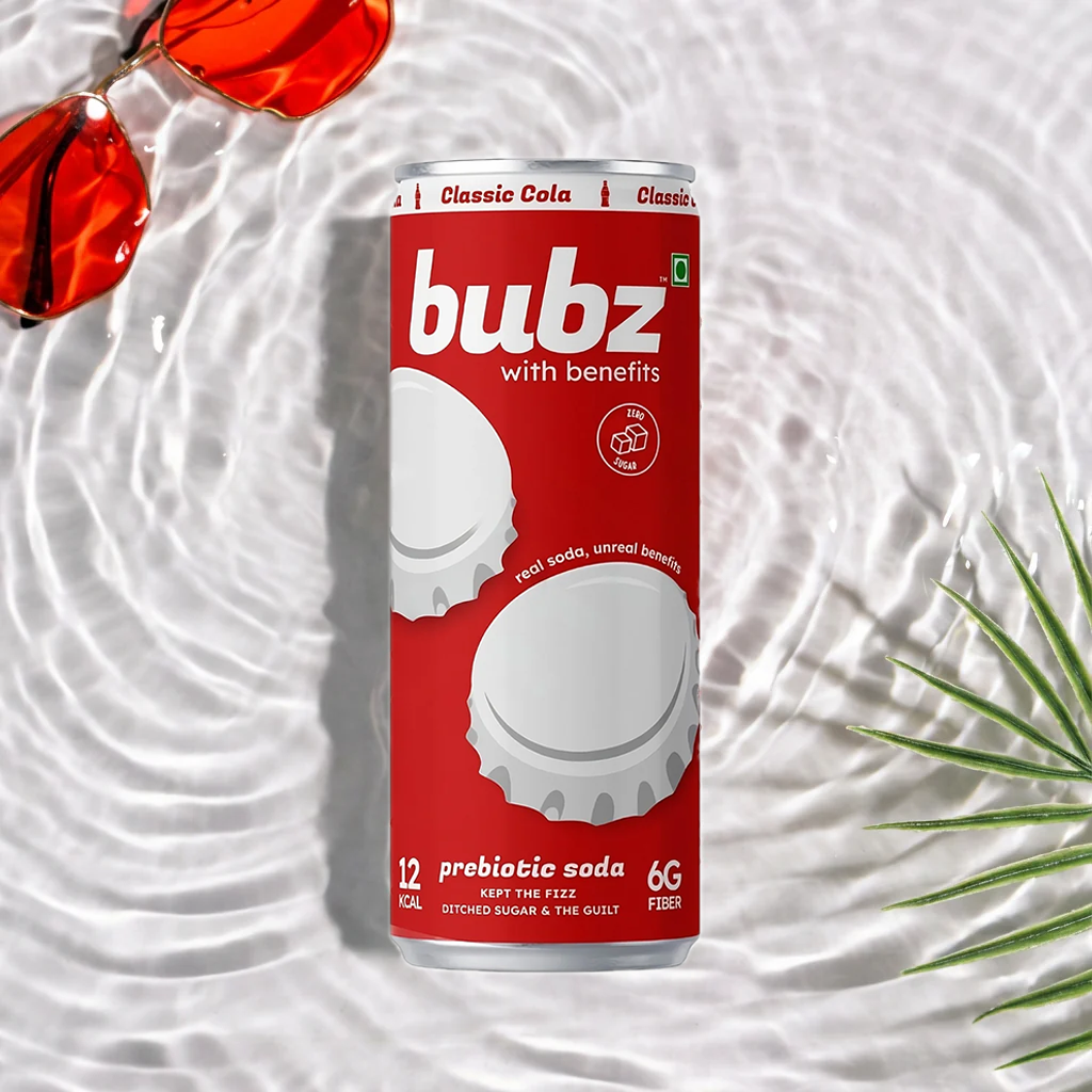 Bubz Classic Cola Prebiotic Soda