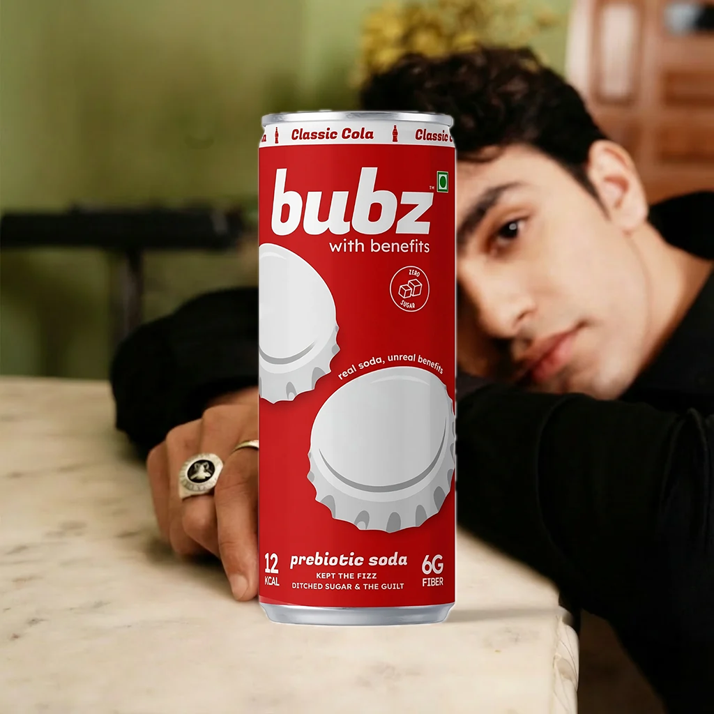 Bubz Classic Cola Prebiotic Soda