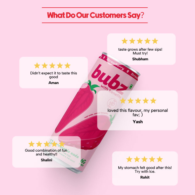 Bubz Prebiotic Soda Variety Pack